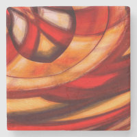 Abstract Fractal Circles Poster Print