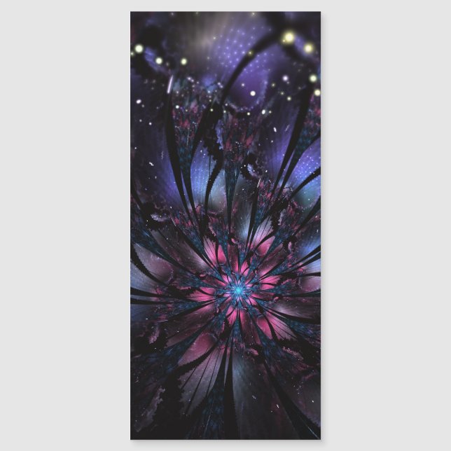 Abstract fractal flower design.  (Front)