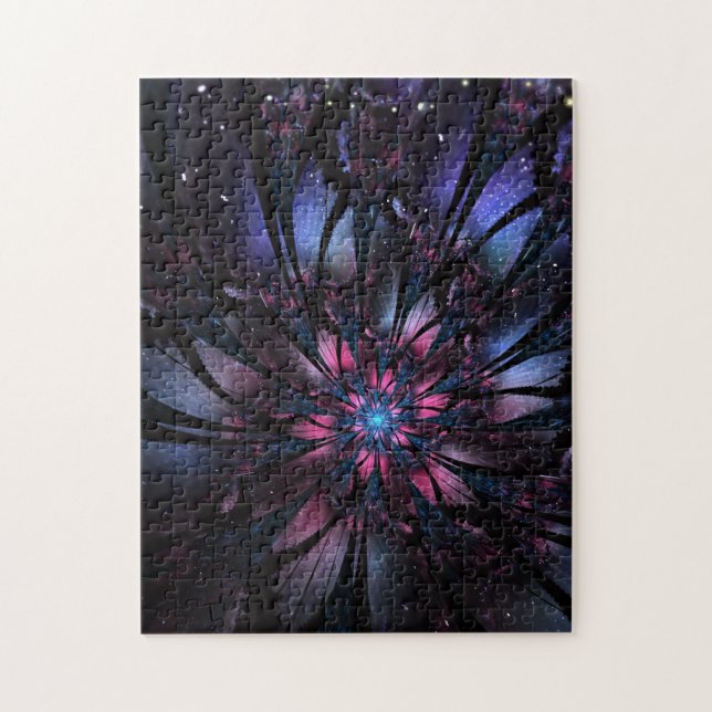 Abstract fractal flower design. jigsaw puzzle (Vertical)