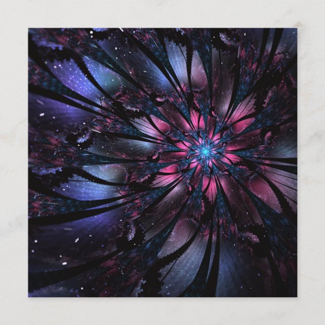 Abstract fractal flower design program (Front)