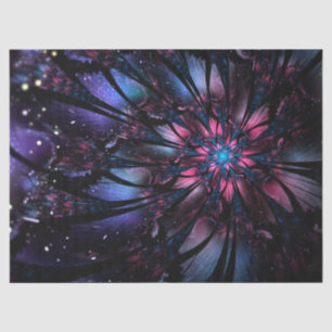 Abstract fractal flower design. tissue paper