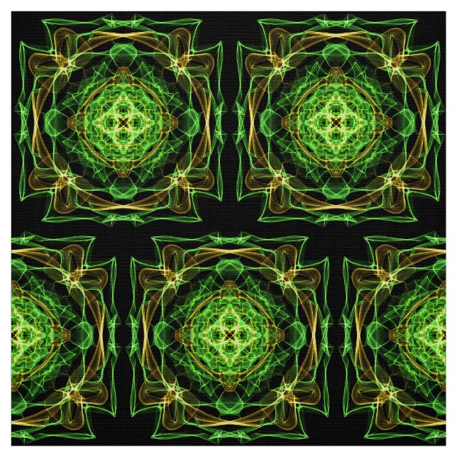 abstract fractal pattern fabric (Swatch)