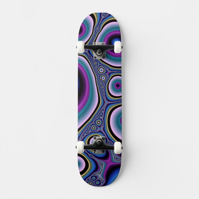 Abstract fractal skateboard (Front)