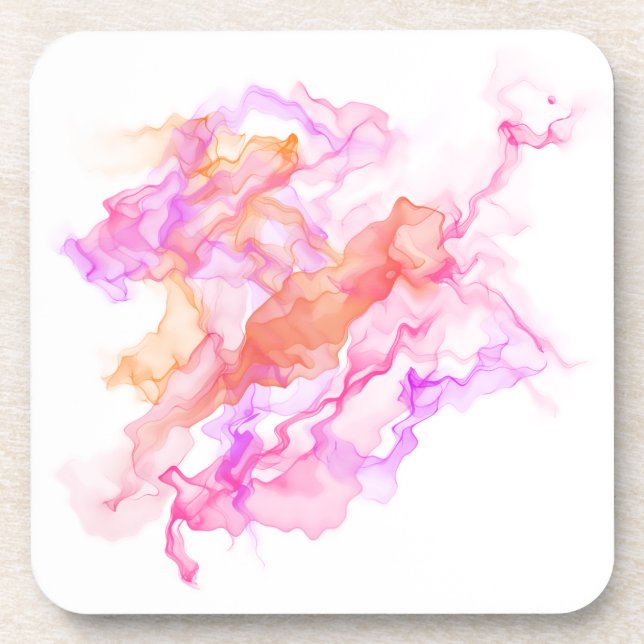 Abstract  Fractal Smoke Coaster (Front)
