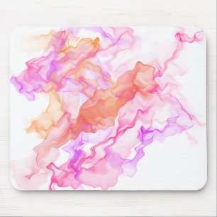 Abstract  Fractal Smoke Mouse Pad