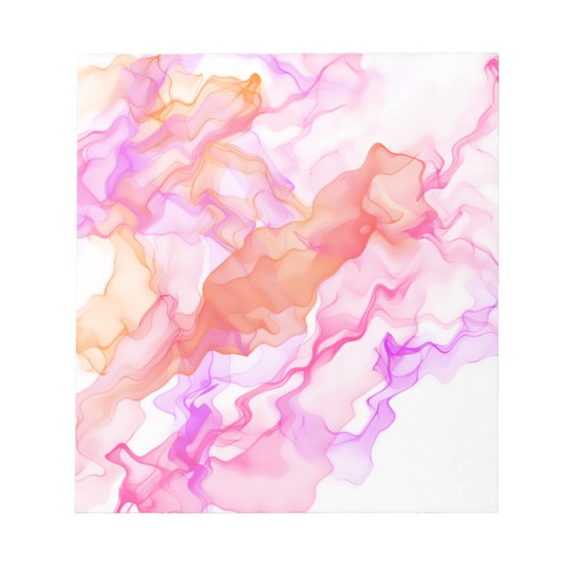 Abstract  Fractal Smoke Notepad (Front)