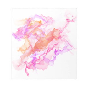 Abstract  Fractal Smoke Notepad