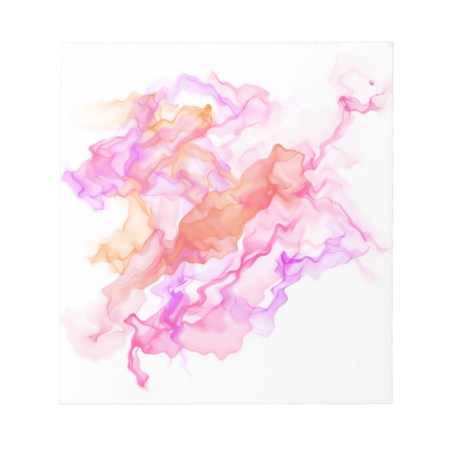 Abstract  Fractal Smoke Notepad (Front)