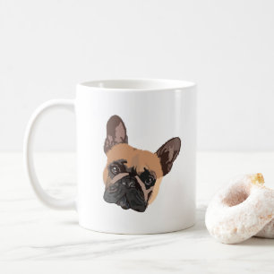 Abstract French Bulldog Coffee Mug