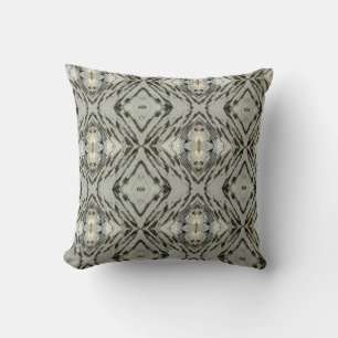 Abstract from beach photograph throw pillow