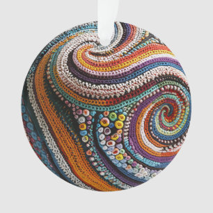 Abstract Fun  Ornament