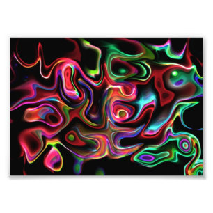 Abstract Funky 90 Photo Print