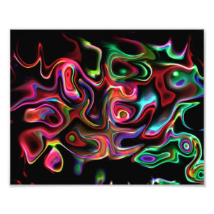 Abstract Funky  90 Photo Print