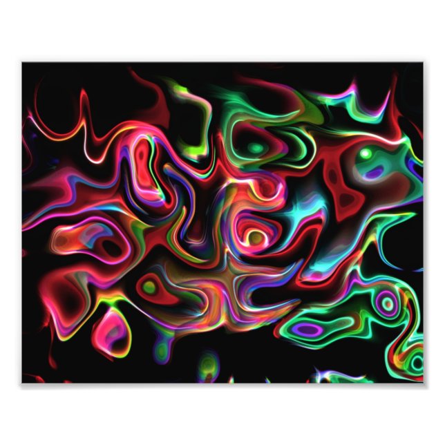 Abstract Funky  90 Photo Print (Front)