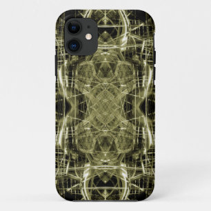 Abstract futuristic machine iPhone 11 case