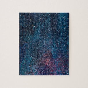 Abstract Galaxy Glitter Paint Pattern Jigsaw Puzzle