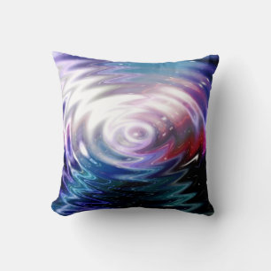 Abstract Galaxy Throw Pillow