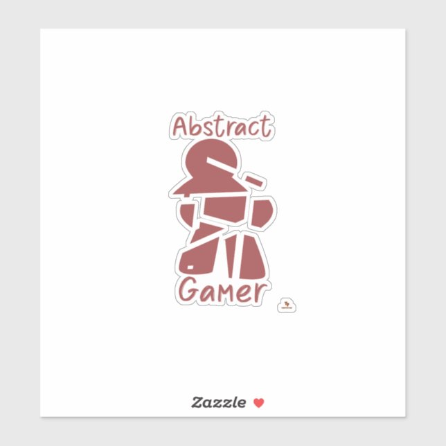 Abstract Gamer Fun Broken Meeple Board Game Love (Sheet)