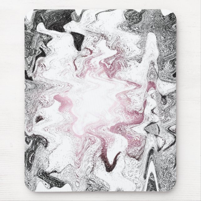 Abstract Gardenia Mousepad (Front)