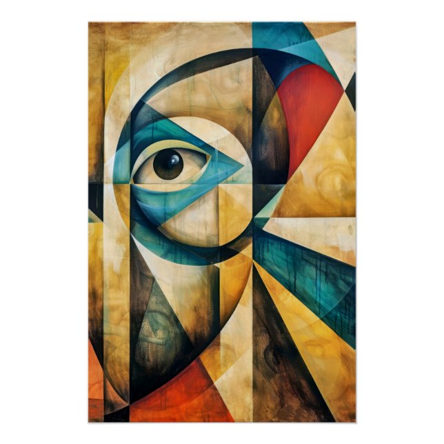 Abstract Gaze Poster (Front)