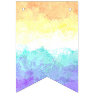 Abstract Genderfaun Pride Flag     