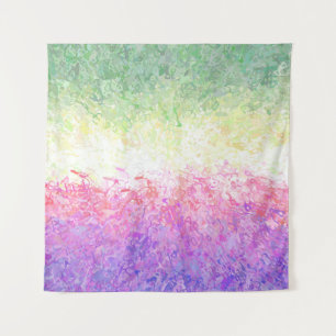 Abstract Genderfaun Pride Flag Tapestry