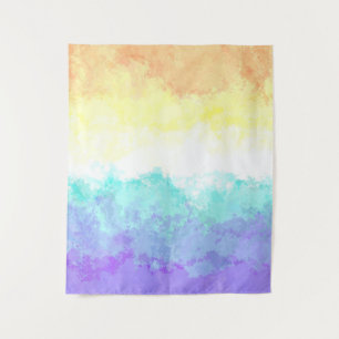 Abstract Genderfaun Pride Flag Tapestry