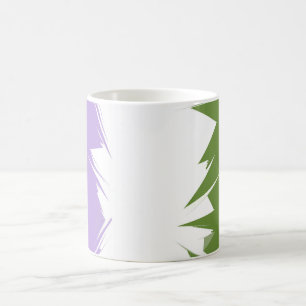 Abstract Genderqueer Pride Flag Coffee Mug