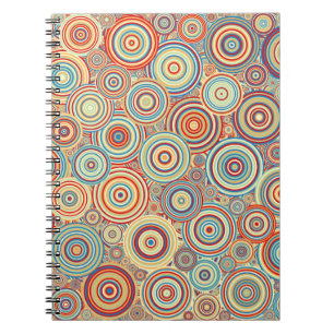 Abstract Generative Art colour distributed circles Notebook