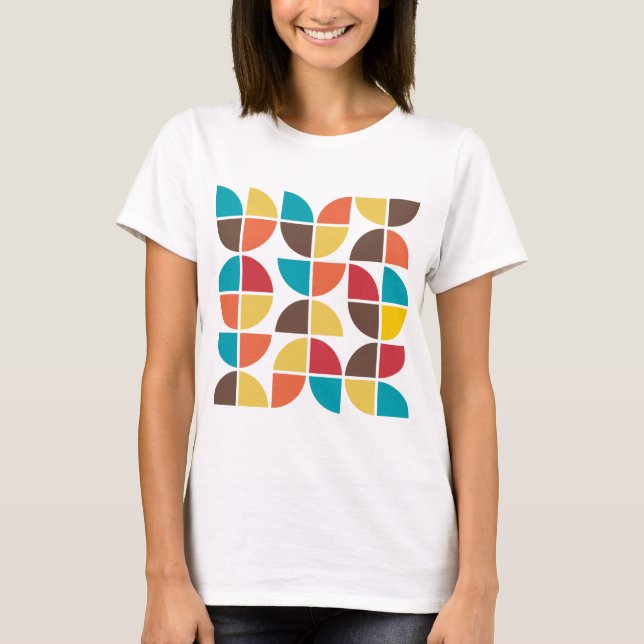 Abstract Geometric 110421v3 T-Shirt (Front)