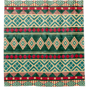 Abstract Geometric African Style Pattern