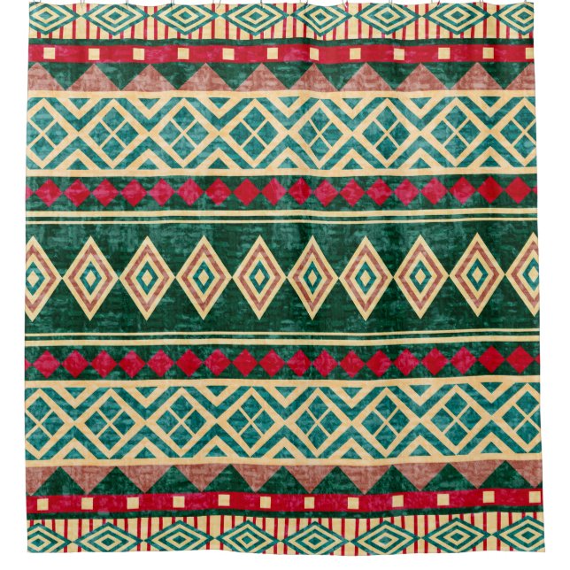 Abstract Geometric African Style Pattern (Front)