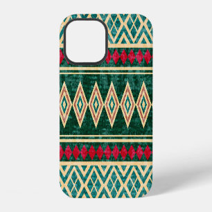 Abstract Geometric African Style Pattern iPhone 12 Case