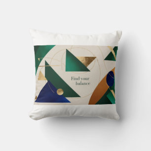 Abstract Geometric Art Modern minimalist Throw Pillow