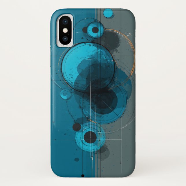 Abstract geometric artwork Case-Mate iPhone case (Back)