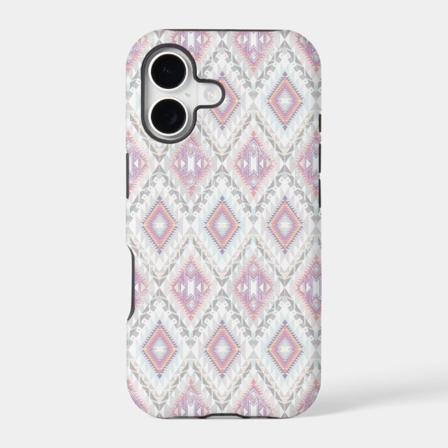 Abstract Geometric Aztec Pattern (Back)