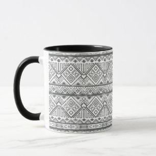 Abstract Geometric Aztec Pattern 2 Mug