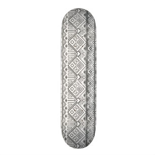 Abstract Geometric Aztec Pattern 2 Skateboard