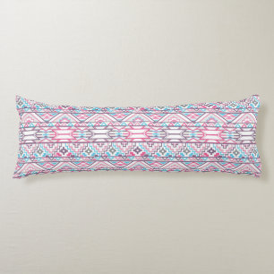 Abstract Geometric Aztec Pattern 3 Body Pillow