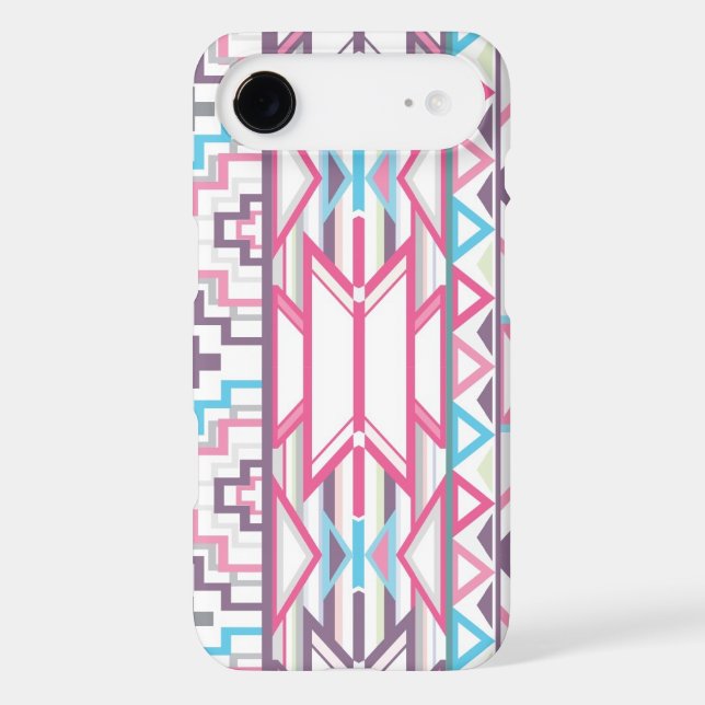Abstract Geometric Aztec Pattern 3 Case-Mate iPhone Case (Back)
