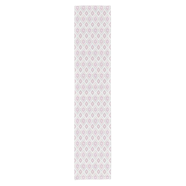 Abstract Geometric Aztec Pattern Short Table Runner (Front)