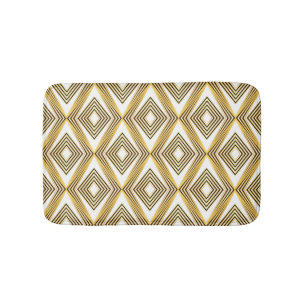 Abstract Geometric Background Art Deco Bath Mat