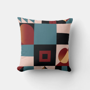 Abstract,geometric background,colorful,spectrum. S Throw Pillow