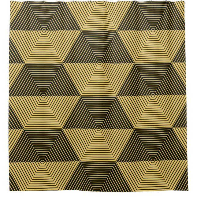 Abstract geometric background. Hexagonal mesh with (Front)