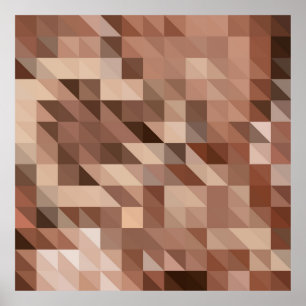 Abstract geometric background looks like stylized  poster