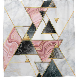 Abstract geometric background. Modern marble mosai