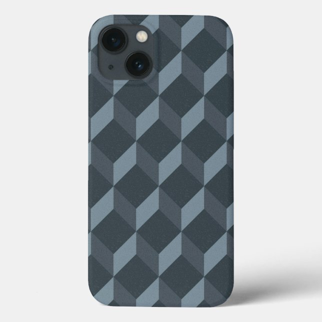 Abstract Geometric Background Pattern Case-Mate iPhone Case (Back)