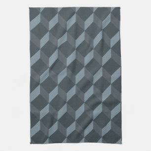 Abstract Geometric Background Pattern Kitchen Towel