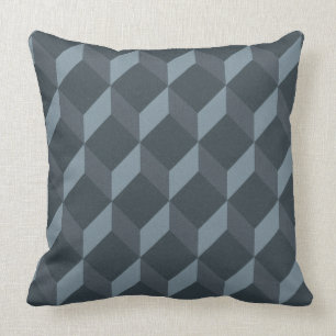 Abstract Geometric Background Pattern Throw Pillow