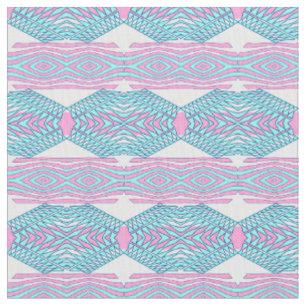 Abstract geometric boho pattern fabric